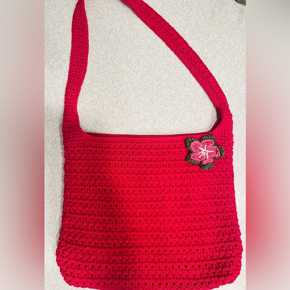 The Sak Pink Raspberry Bag